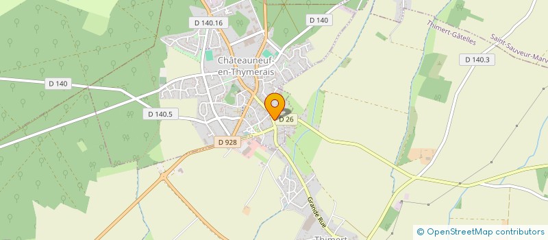 localisation de l'entreprise MADAME CATHERINE RENOUF à CHATEAUNEUF-EN-THYMERAIS