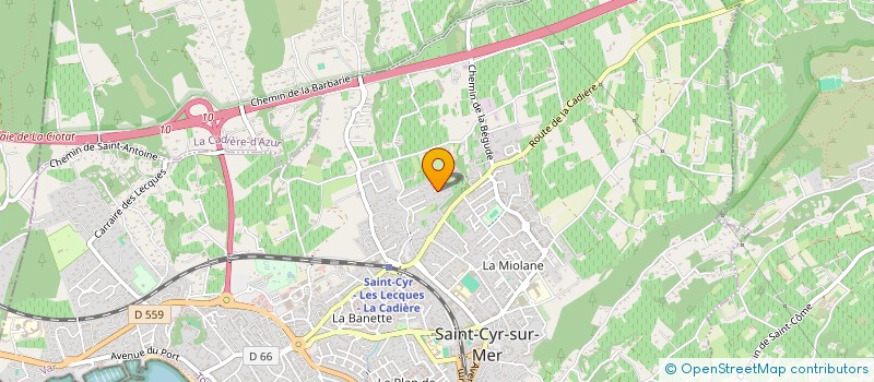 localisation de l'entreprise MADAME CATHERINE REPETO à SAINT-CYR-SUR-MER