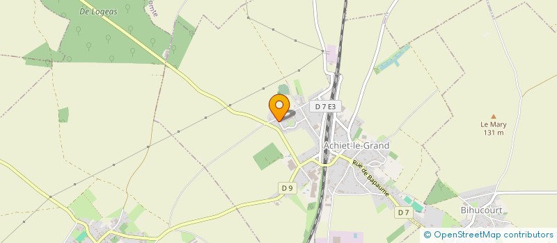 localisation de l'entreprise MADAME CATHERINE REPORT  ACHIET-LE-GRAND