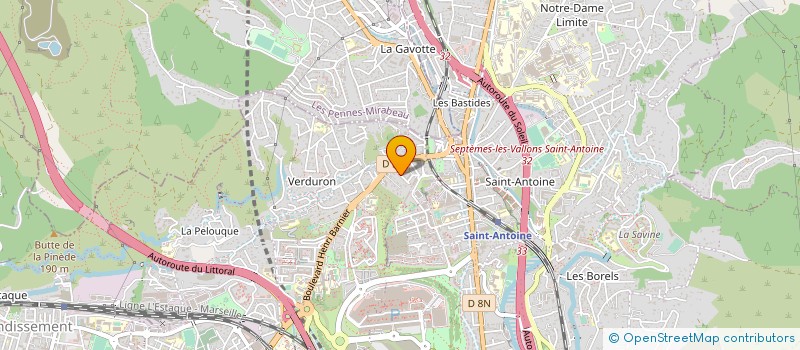 localisation de l'entreprise MADAME CATHERINE RETORE à MARSEILLE