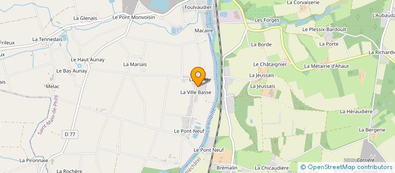 localisation de l'entreprise MADAME CATHERINE RIALLAND à SAINT-MALO-DE-PHILY