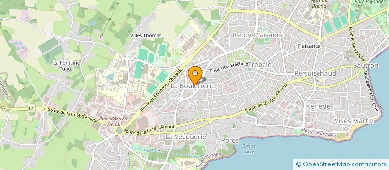 localisation de l'entreprise MADAME CATHERINE RICHARD à SAINT-NAZAIRE