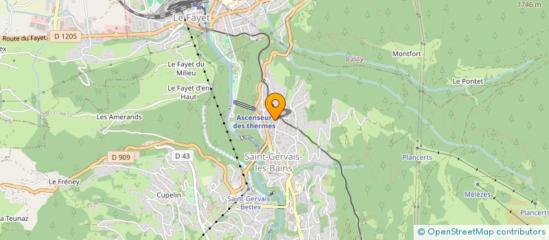 localisation de l'entreprise MADAME CATHERINE RICHARD à SAINT-GERVAIS-LES-BAINS