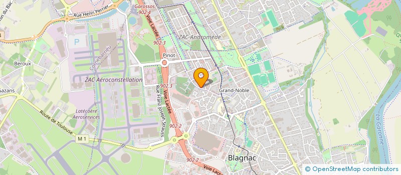 localisation de l'entreprise MADAME CATHERINE RICHARD à BLAGNAC