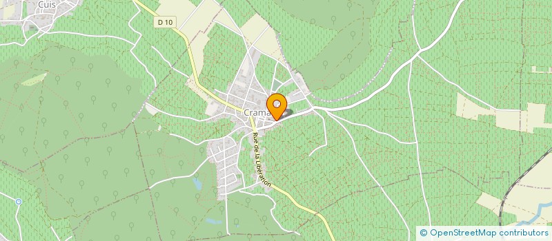 localisation de l'entreprise MADAME CATHERINE RICHOMME  CRAMANT