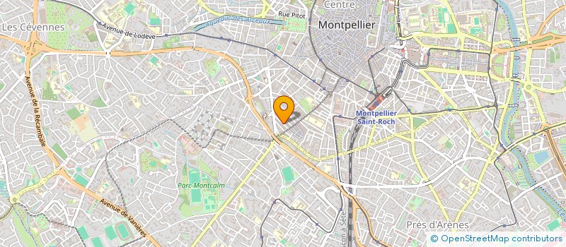 localisation de l'entreprise MADAME CATHERINE RIGAULT à MONTPELLIER