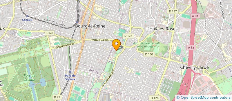 localisation de l'entreprise MADAME CATHERINE RINCE  L'HAY-LES-ROSES