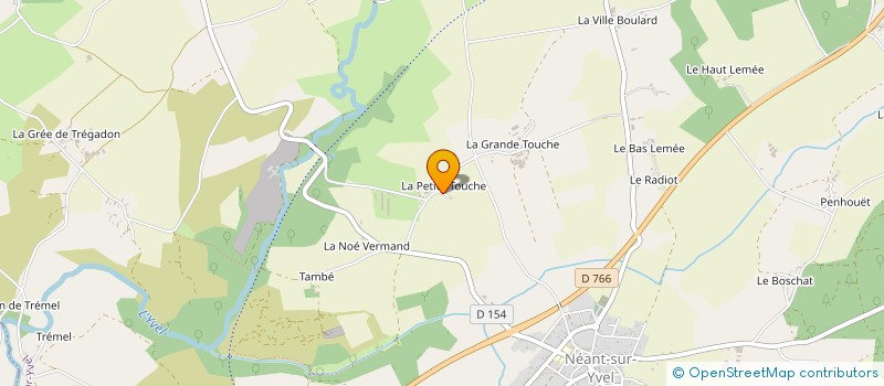 localisation de l'entreprise MADAME CATHERINE RIO à NEANT-SUR-YVEL