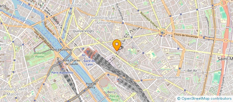 localisation de l'entreprise MADAME CATHERINE RIOULT  PARIS