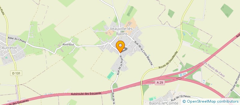 localisation de l'entreprise MADAME CATHERINE RIQUE à LES HAUTS-DE-CAUX