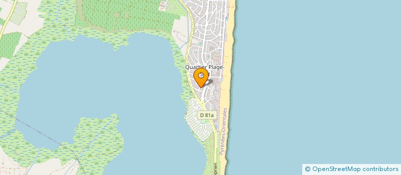 localisation de l'entreprise MADAME CATHERINE RITZENTHALER-MOREL  CANET-EN-ROUSSILLON