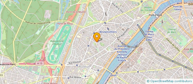 localisation de l'entreprise MADAME CATHERINE RIVIERE  PARIS