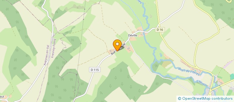 localisation de l'entreprise MADAME CATHERINE ROBART  GRANDCOURT