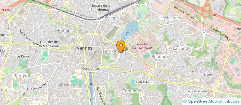 localisation de l'entreprise MADAME CATHERINE ROBERT à VANNES