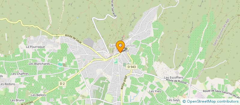 localisation de l'entreprise MADAME CATHERINE ROBERT  SAINT-SATURNIN-LES-APT