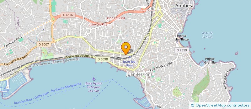 localisation de l'entreprise MADAME CATHERINE ROBERT à ANTIBES