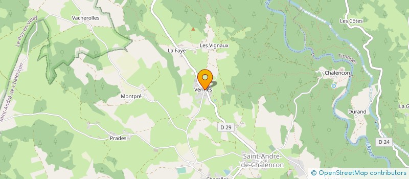 localisation de l'entreprise MADAME CATHERINE ROBERT  SAINT-ANDRE-DE-CHALENCON