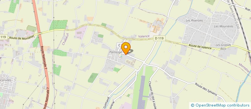 localisation de l'entreprise MADAME CATHERINE ROBIN à CHABEUIL