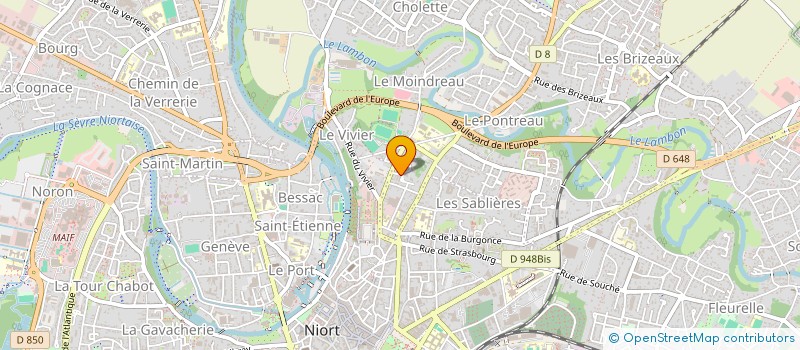 localisation de l'entreprise MADAME CATHERINE ROCHE à NIORT