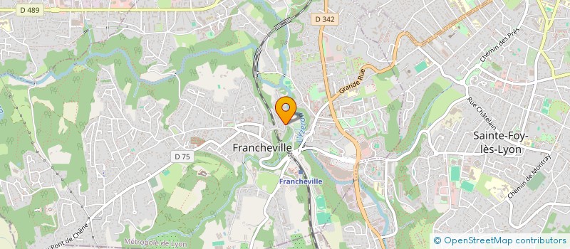 localisation de l'entreprise MADAME CATHERINE ROCHEFORT  FRANCHEVILLE