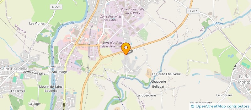 localisation de l'entreprise MADAME CATHERINE ROCHER à MAYENNE