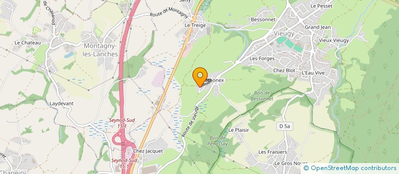 localisation de l'entreprise MADAME CATHERINE ROCHET  ANNECY