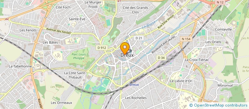 localisation de l'entreprise MADAME CATHERINE ROCHETEAU à DREUX