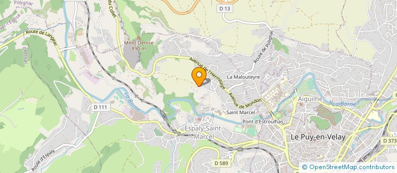 localisation de l'entreprise MADAME CATHERINE ROCHETTE  ESPALY-SAINT-MARCEL