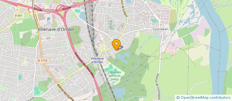 localisation de l'entreprise MADAME CATHERINE ROMUALD  VILLENAVE-D'ORNON