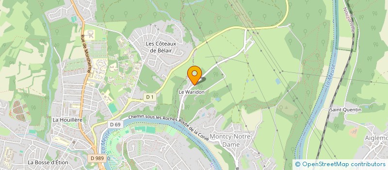 localisation de l'entreprise MADAME CATHERINE ROQUIER  MONTCY-NOTRE-DAME