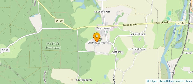 localisation de l'entreprise MADAME CATHERINE ROSEAU à MARCENAT