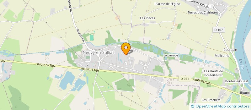 localisation de l'entreprise MADAME CATHERINE ROSET à NEUVY-EN-SULLIAS