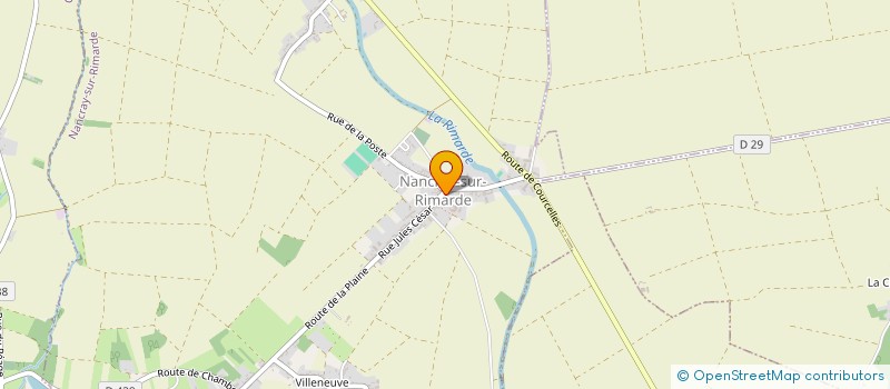 localisation de l'entreprise MADAME CATHERINE ROSSET à NANCRAY-SUR-RIMARDE