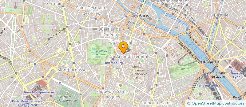 localisation de l'entreprise MADAME CATHERINE ROUCAUTE  PARIS