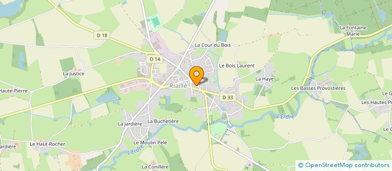 localisation de l'entreprise MADAME CATHERINE ROUILLARD à RIAILLE