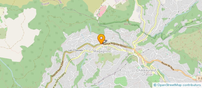 localisation de l'entreprise MADAME CATHERINE ROULLET  GRASSE