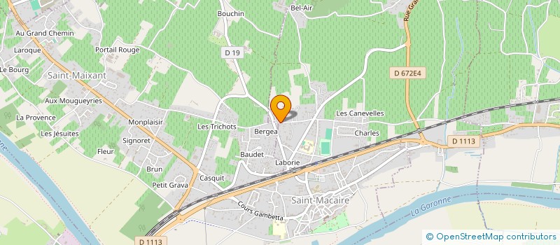 localisation de l'entreprise MADAME CATHERINE ROUQUIE  LE PIAN-SUR-GARONNE