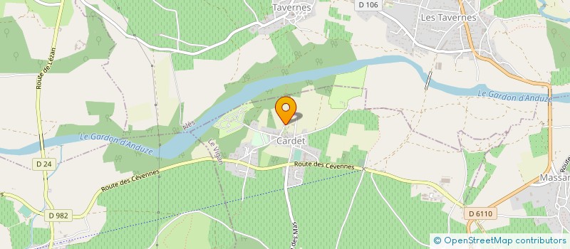 localisation de l'entreprise MADAME CATHERINE ROUSSEAU  CARDET