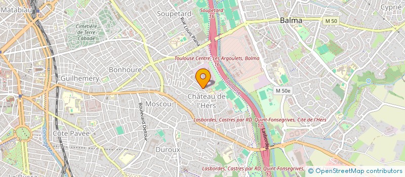 localisation de l'entreprise MADAME CATHERINE ROUSSEL à TOULOUSE