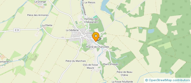 localisation de l'entreprise MADAME CATHERINE ROUSSET à LUZILLE