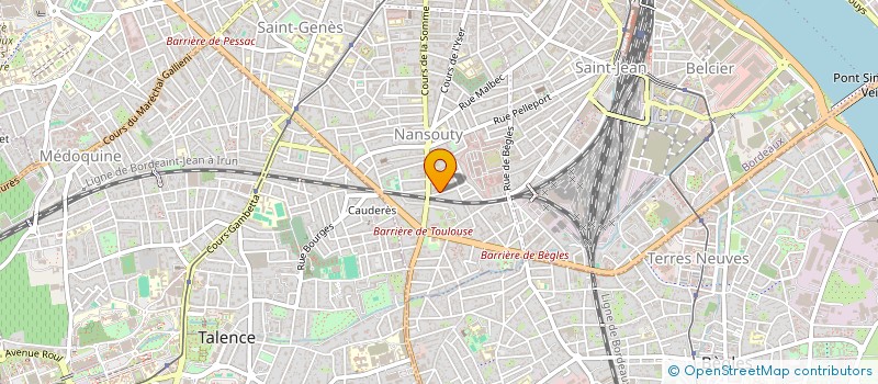 localisation de l'entreprise MADAME CATHERINE ROUVET  BORDEAUX