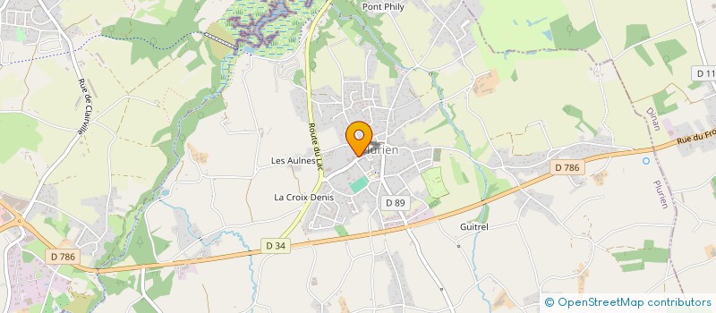 localisation de l'entreprise MADAME CATHERINE ROUXEL  PLURIEN