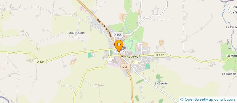 localisation de l'entreprise MADAME CATHERINE RUAULT à LANDIVY