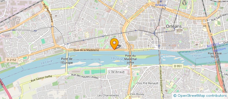 localisation de l'entreprise MADAME CATHERINE RUSSEL à ORLEANS