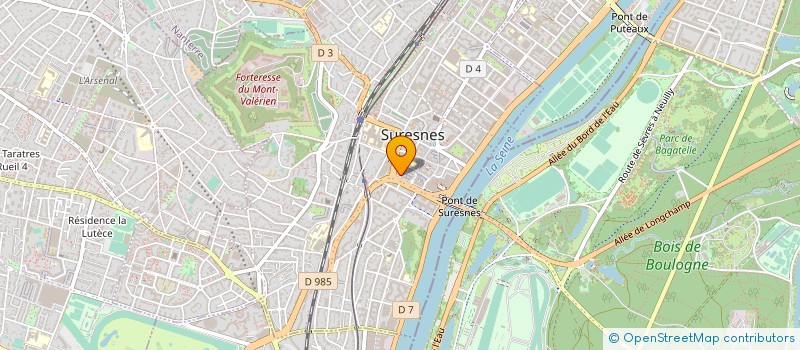 localisation de l'entreprise MADAME CATHERINE RYBUS à SURESNES