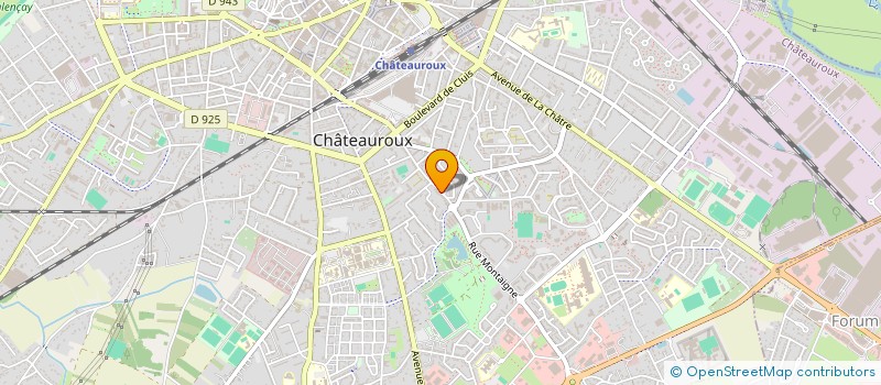 localisation de l'entreprise MADAME CATHERINE RYON à CHATEAUROUX
