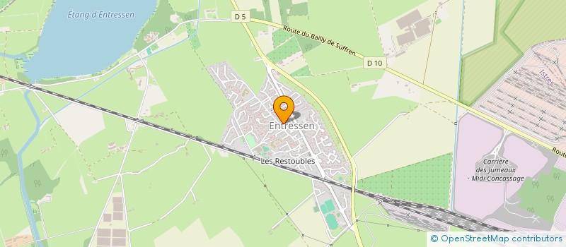 localisation de l'entreprise MADAME CATHERINE SABATIER  ISTRES