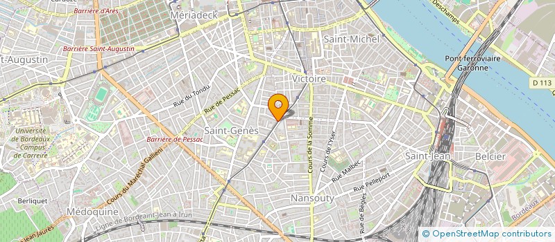 localisation de l'entreprise MADAME CATHERINE SACCOCCINI  BORDEAUX