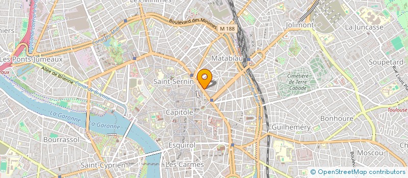 localisation de l'entreprise MADAME CATHERINE SAGOT à TOULOUSE