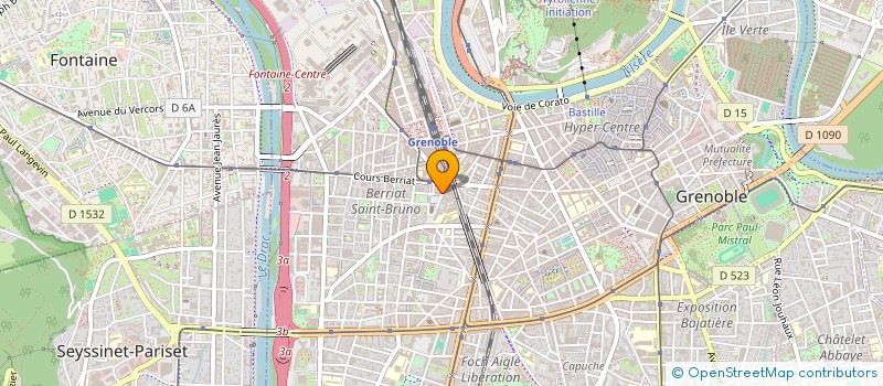 localisation de l'entreprise MADAME CATHERINE SALAUN à GRENOBLE